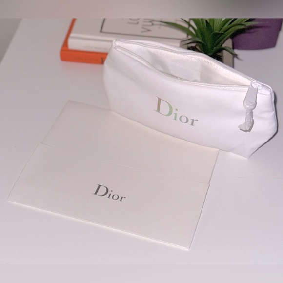 NEW DIOR Beauty Gift Bag Makeup Dior Logo Luxury Cosmetic Pouch Case - Picture 5 of 7